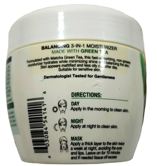 Garnier SkinActive Balancing 3 in 1 Moisturizer Day Night Mask Green Tea 6.75 oz - Picture 4 of 16